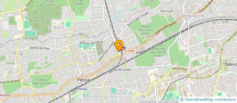localisation de l'entreprise 4G.OF à PESSAC