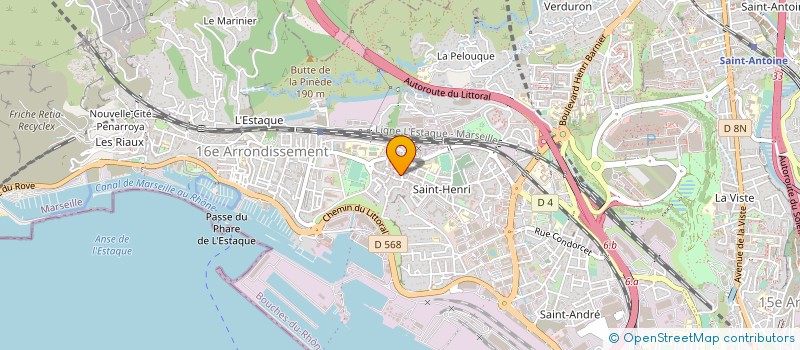 localisation de l'entreprise 4G TELECOM à MARSEILLE