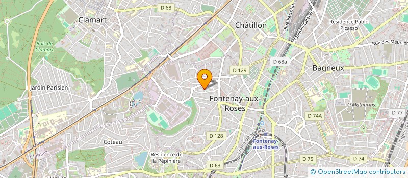 localisation de l'entreprise 4GENIUS  FONTENAY-AUX-ROSES