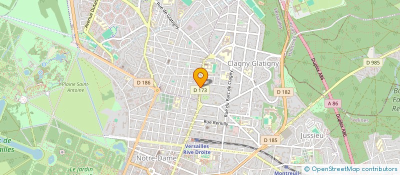 localisation de l'entreprise 4GOOD CONSULTING  LE CHESNAY-ROCQUENCOURT