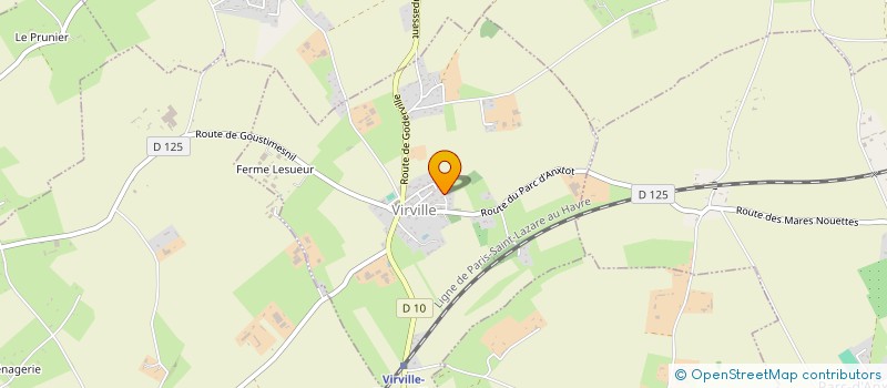 localisation de l'entreprise 4GS2  VIRVILLE