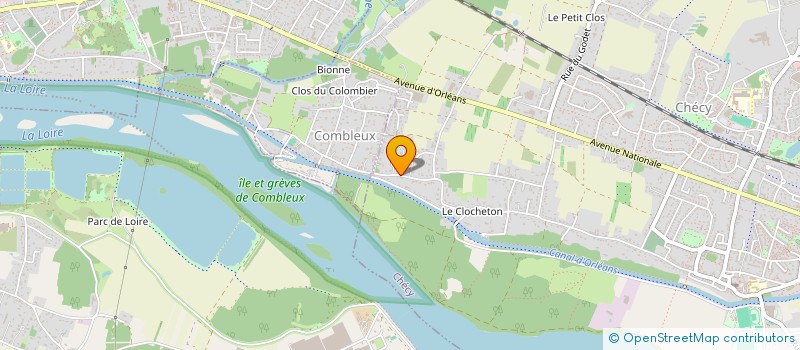 localisation de l'entreprise 4H CONSULTING à CHECY