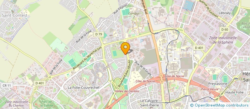 localisation de l'entreprise 4HELP à CAEN