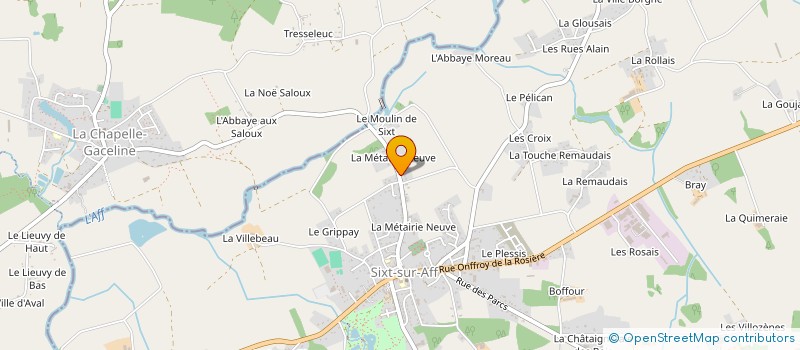 localisation de l'entreprise 4HOME  SIXT-SUR-AFF