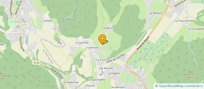 localisation de l'entreprise 4I  CHIRENS