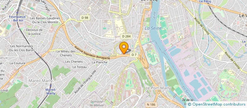 localisation de l'entreprise 4IMMO  LE PECQ