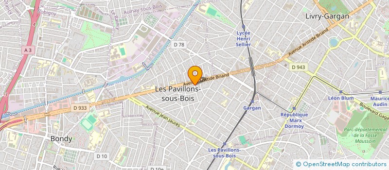 localisation de l'entreprise 4ITECH à LES PAVILLONS-SOUS-BOIS