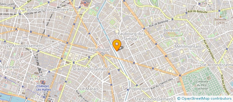 localisation de l'entreprise 4J à PARIS
