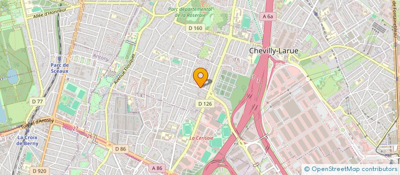 localisation de l'entreprise 4J  L'HAY-LES-ROSES