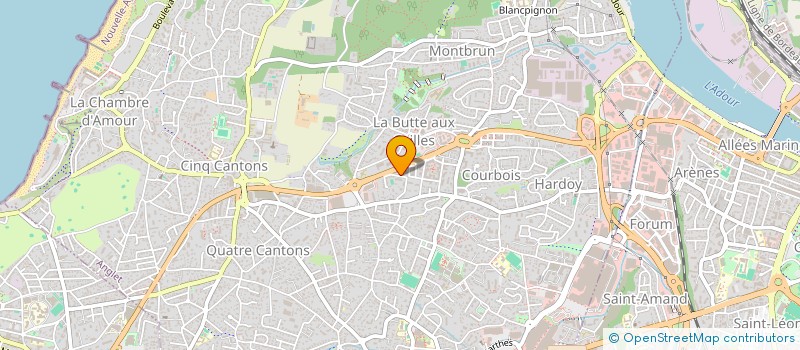 localisation de l'entreprise 4J à BIARRITZ