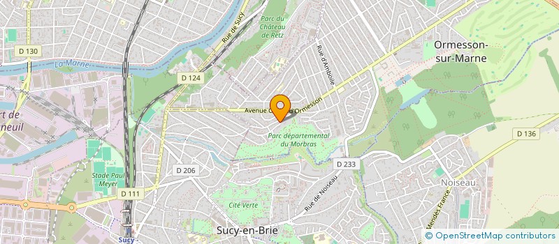 localisation de l'entreprise 4K  ORMESSON-SUR-MARNE