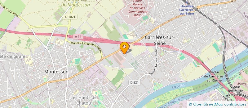 localisation de l'entreprise 4K FRANCE à CARRIERES-SUR-SEINE
