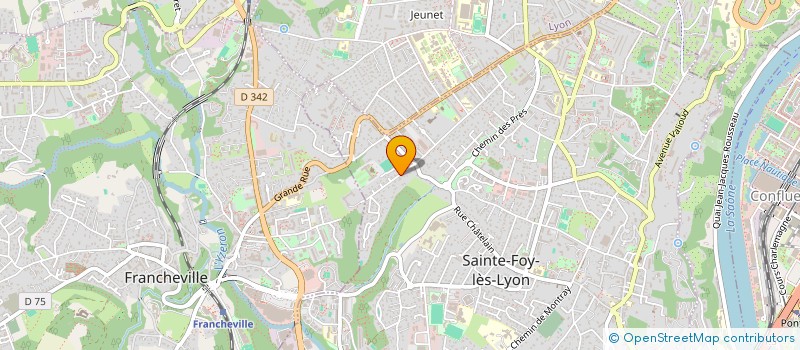 localisation de l'entreprise 4K GROUP  SAINTE-FOY-LES-LYON