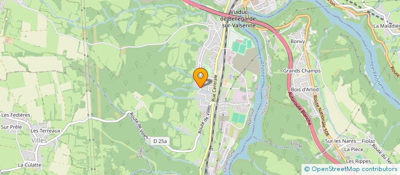 localisation de l'entreprise 4K INVEST à VALSERHONE