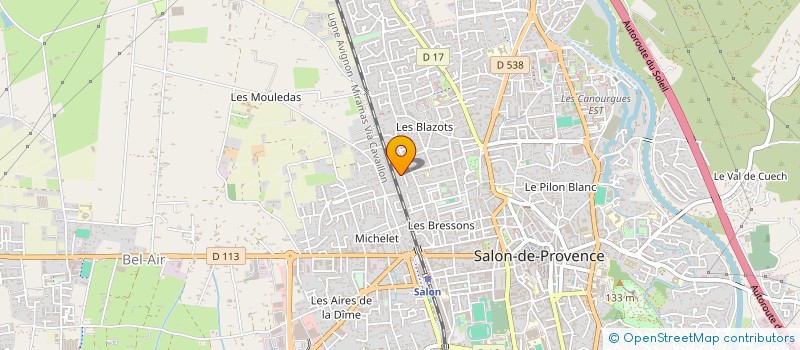 localisation de l'entreprise 4K INVESTISSEMENT  SALON-DE-PROVENCE