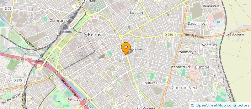 localisation de l'entreprise 4K PATRIMOINE  REIMS