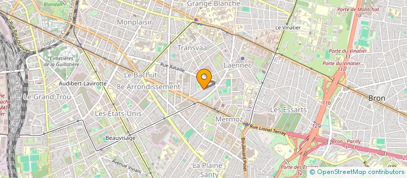 localisation de l'entreprise 4K PRODUCTION  LYON