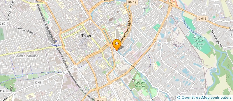 localisation de l'entreprise 4KIDS3 à TROYES