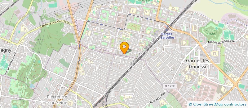 localisation de l'entreprise 4KULT  SARCELLES