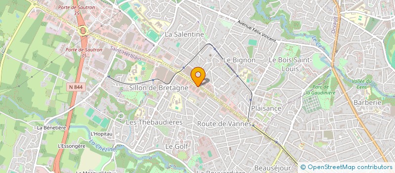 localisation de l'entreprise 4L AUDIO à SAINT-HERBLAIN