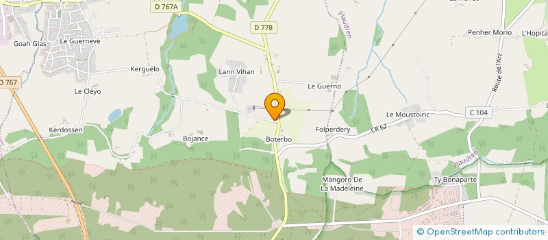 localisation de l'entreprise 4L BOTERBO  LOCQUELTAS