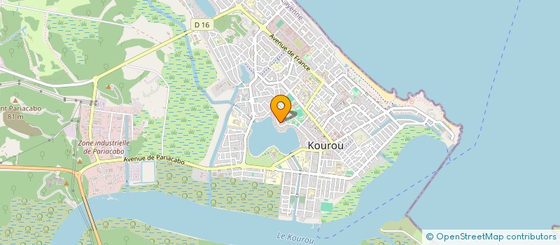 localisation de l'entreprise 4L CABRESSE  KOUROU