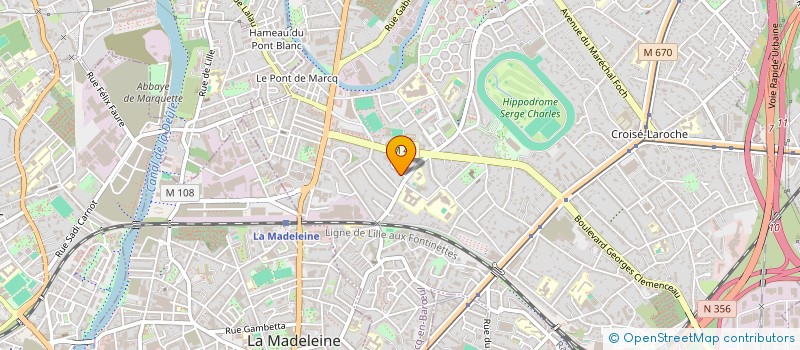 localisation de l'entreprise 4L D'ANGES 2025 à MARCQ-EN-BARŒUL