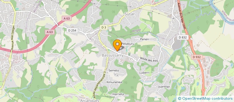 localisation de l'entreprise 4L DE CIGALE  BASSUSSARRY