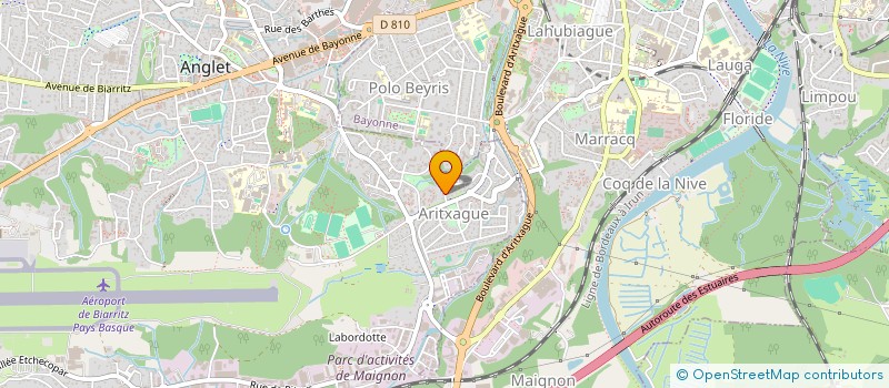 localisation de l'entreprise 4L DEL SOL à ANGLET