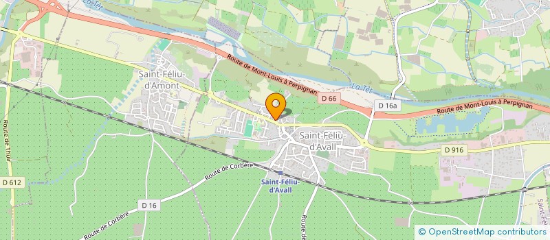 localisation de l'entreprise 4L DREAM  SAINT-FELIU-D'AVALL