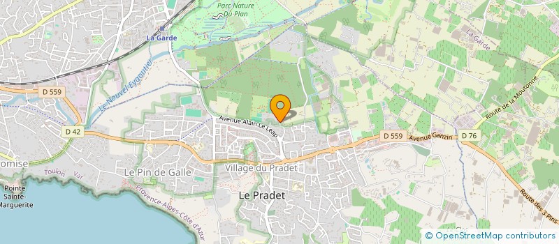 localisation de l'entreprise 4L DU SUD à LE PRADET