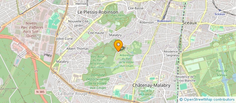 localisation de l'entreprise 4L' EMENT à CHATENAY-MALABRY