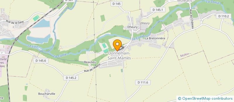 localisation de l'entreprise 4L EMERGENCY à DONNEMAIN-SAINT-MAMES
