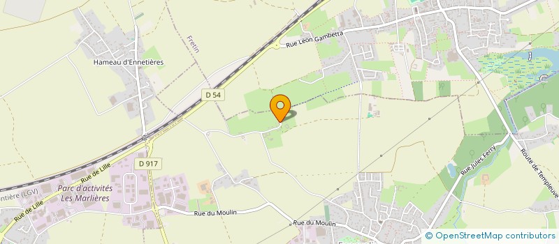 localisation de l'entreprise 4L EN PEVELE  ENNEVELIN