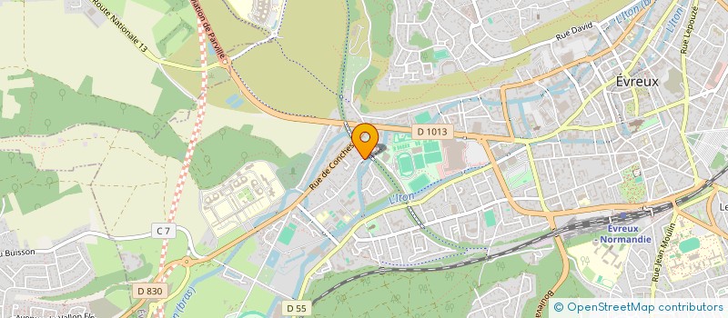 localisation de l'entreprise 4L ENVOL à EVREUX