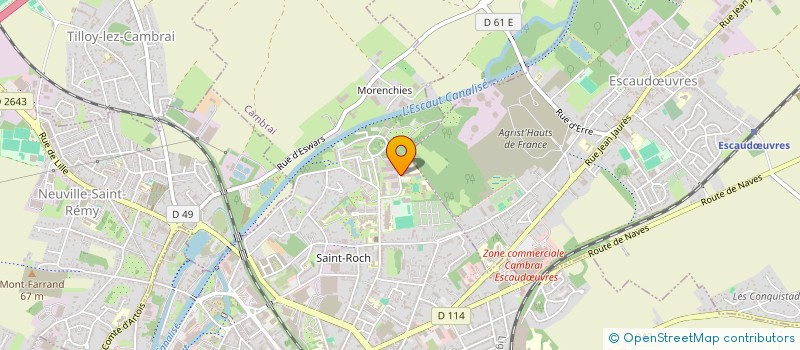 localisation de l'entreprise 4L EXPLORER à CAMBRAI