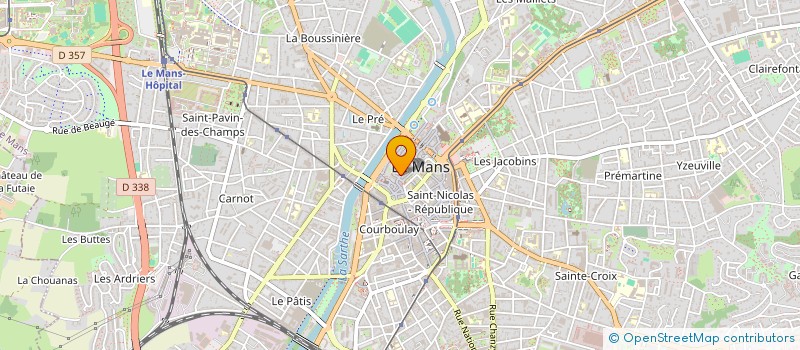 localisation de l'entreprise 4L HORIZON  LE MANS