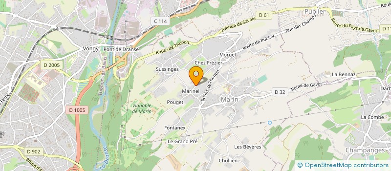localisation de l'entreprise 4L LEMAN TROPHY à MARIN