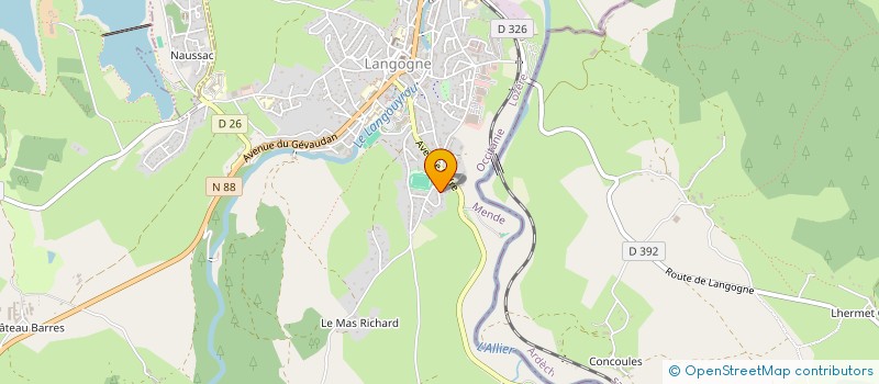 localisation de l'entreprise 4L LOZERIENNE à LANGOGNE