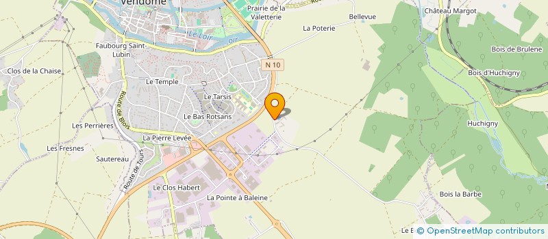localisation de l'entreprise 4L-ORDI à VENDOME