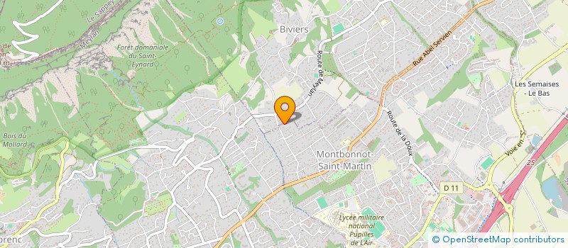 localisation de l'entreprise 4L'PINES  MONTBONNOT-SAINT-MARTIN