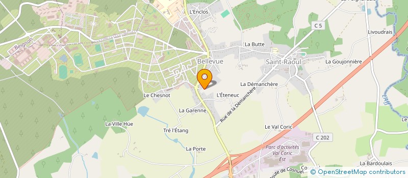 localisation de l'entreprise 4L PROMOTION211 à GUER