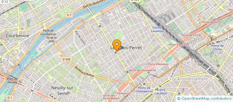 localisation de l'entreprise 4L S'ENVOLENT à LEVALLOIS-PERRET