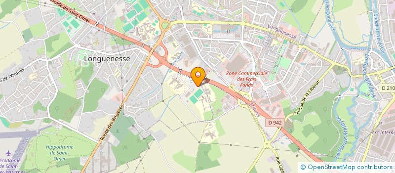 localisation de l'entreprise 4L SANS FRONTIERZES DE L'ECOLE D'INGENIEURS DU PAS DE CALAIS à LONGUENESSE