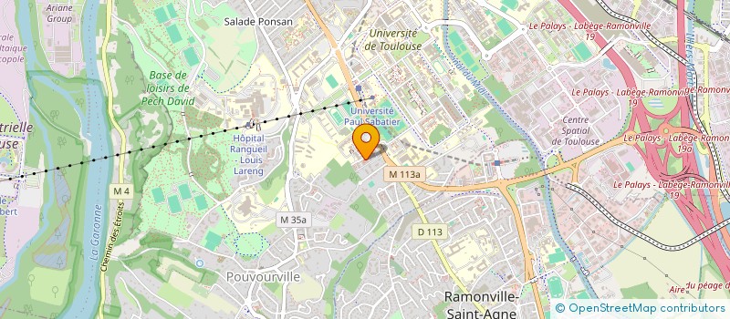 localisation de l'entreprise 4L STELLAIRES  TOULOUSE