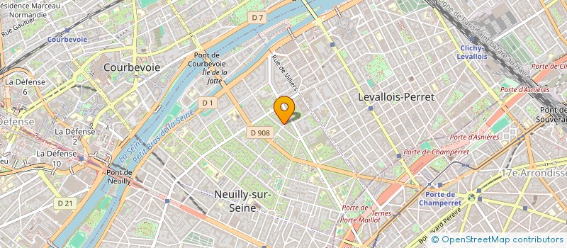 localisation de l'entreprise 4L TECHONOLOGIES ET SERVICES à NEUILLY-SUR-SEINE