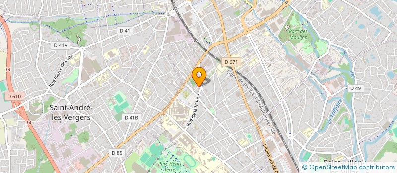 localisation de l'entreprise 4L TROPH'MIXTE à TROYES
