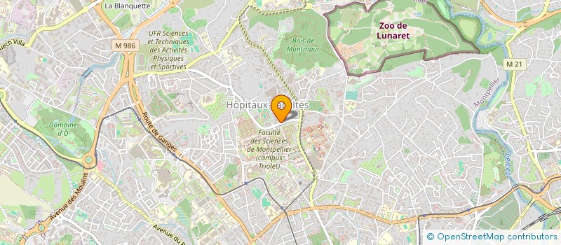 localisation de l'entreprise 4L TROPHY CHIMIE MONTPELLIER à MONTPELLIER