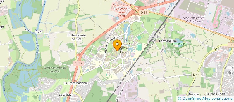 localisation de l'entreprise 4L TROPHY ECAM LDB  BRUZ