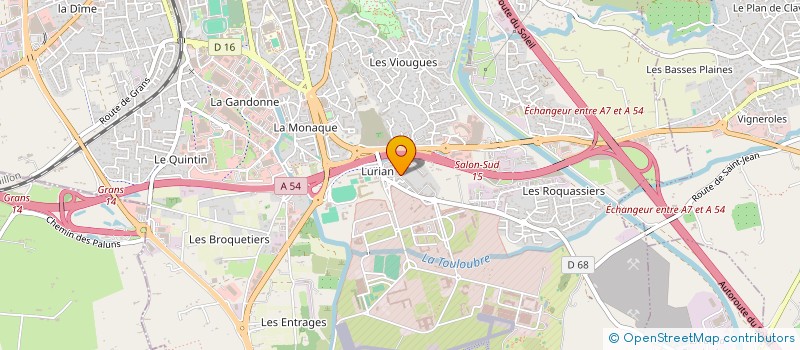 localisation de l'entreprise 4L TROPHY ECOLE DE L'AIR à SALON-DE-PROVENCE